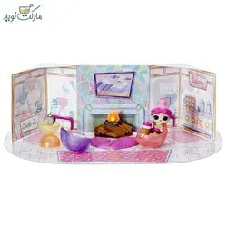عروسک LOL Surprise مدل Cozy Babe سری Hang out Spaces Winter Chill