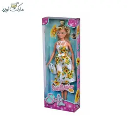 عروسک Sun Flower با پیراهن سفید Steffi Love