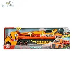 تریلی حمل قایق اسباب بازی Dickie Toys