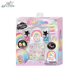 لوازم طراحی ناخن Nail Glam مدل Happy Vibes