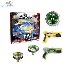 تفنگ بازی اسپینر دو تایی Deluxe Battle Pack