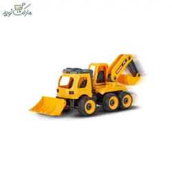 ماشین کنترلی First Backhoe Loader  سری Carrea مقیاس 1:18