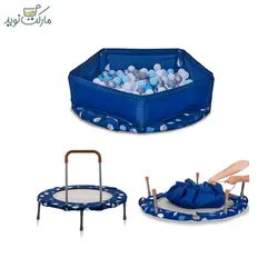 استخر توپ و ترامپولین سرمه ای SmarTrike