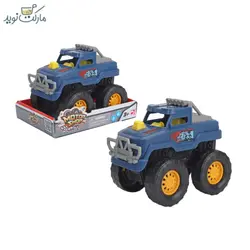 ماشین بازی 19 سانتی Motorshop رنگ آبی نفتی سری Monster Truck