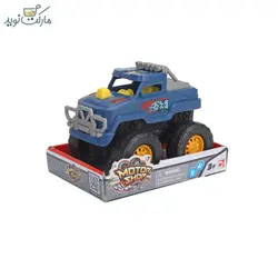 ماشین بازی Motorshop مدل آبی نفتی سری Monster Truck