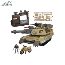 ست تانک زرهی سربازهای سولیدر مدل Armored Siege Tank