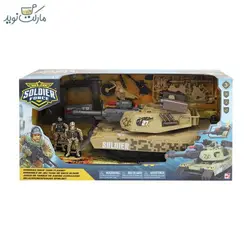 ست تانک زرهی سربازهای سولیدر مدل Armored Siege Tank