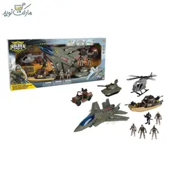 ست جت جنگنده سربازهای سولیدر مدل Military Vehicle