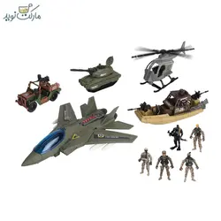 ست جت جنگنده سربازهای سولیدر مدل Military Vehicle