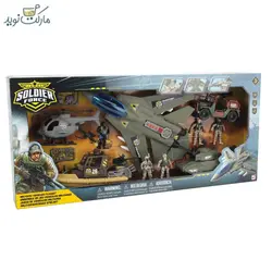 ست جت جنگنده سربازهای سولیدر مدل Military Vehicle