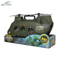 ست هلی کوپتر سربازهای سولیدر مدل Chinook Bucket