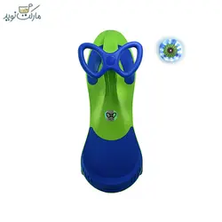 سه چرخه لوپ کار چراغ دار سبز آبی