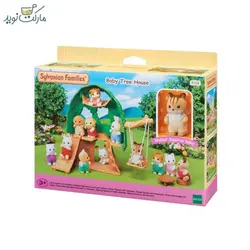 خانه درختی با عروسک خانواده سیلوانین 5318