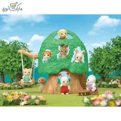 خانه درختی با عروسک خانواده سیلوانین 5318