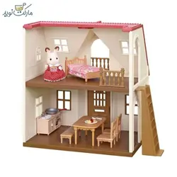 خانه روستایی با عروسک خانواده سیلوانین