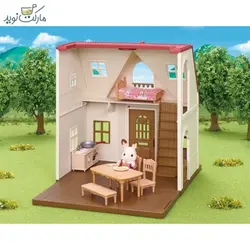 خانه روستایی با عروسک خانواده سیلوانین