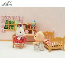 ست اتاق خواب عروسک‌های خانواده سیلوانین 5338