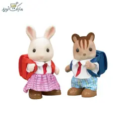 لباس مدرسه با عروسک سیلوانین