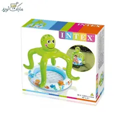 استخر بادی intex سایبان دار مدل اختاپوس