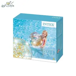 توپ بادی درخشان intex طلایی