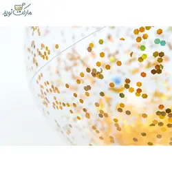 توپ بادی درخشان intex طلایی