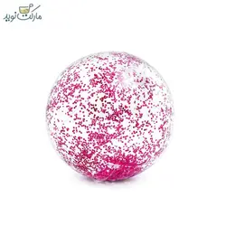 توپ بادی درخشان intex صورتی