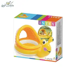 استخر بادی intex مدل حلزون سایبان‌دار
