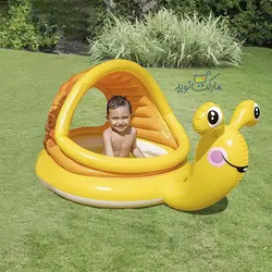 استخر بادی intex مدل حلزون سایبان‌دار