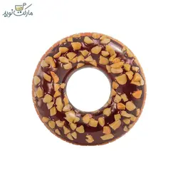 تیوپ بادی intex مدل دونات شکلاتی