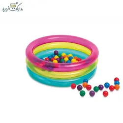 استخر توپ بادی کودک مدل intex