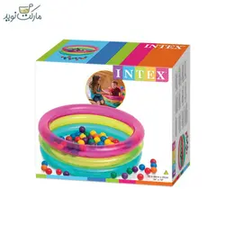 استخر توپ بادی کودک مدل intex