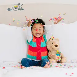 عروسک خرس پولیشی تولد 43 سانتی