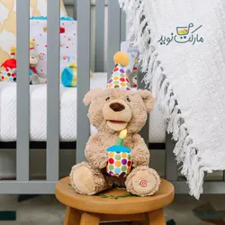 عروسک خرس پولیشی تولد 43 سانتی