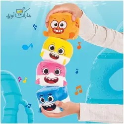 عروسک بیبی شارک موزیکال مکعبی Big Show