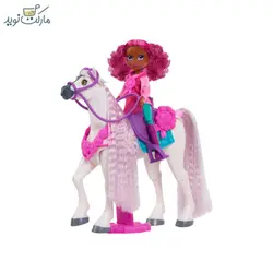 عروسک با اسب سفید مدل Winner’s Stable