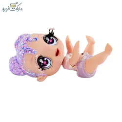 عروسک Glitter Babyz مدل Lila Wildboom مو بنفش