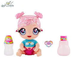 عروسک Glitter Babyz مدل DREAMIA Stardust مو صورتی