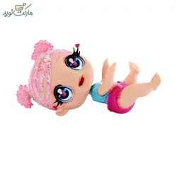 عروسک Glitter Babyz مدل DREAMIA Stardust مو صورتی