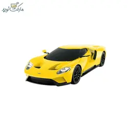 ماشین کنترلی فورد GT زرد راستار مقیاس ۱:۲۴