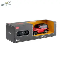 ماشین کنترلی جیپ Wrangler Rubicon قرمز راستار مقیاس 1:24