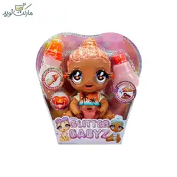 عروسک Glitter Babyz مدل Solana Sunburst مو گلبهی
