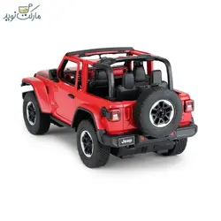 ماشین کنترلی راستار جیپ Wrangler Rubicon قرمز مقیاس 1:14