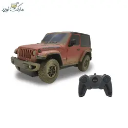 ماشین کنترلی راستار جیپ Wrangler Rubicon گل‌آلود مقیاس ۱:۲۴