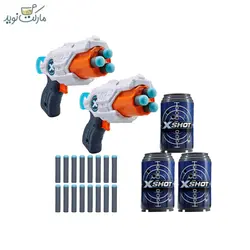 تفنگ بازی دو تایی ایکس شات مدل MK3