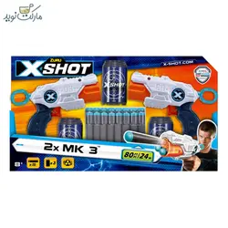 تفنگ بازی دو تایی ایکس شات مدل MK3