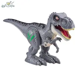 عروسک تی رکس طوسی روبو الایو سری Dino Wars