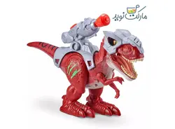 عروسک تی رکس قرمز روبو الایو سری Dino Wars