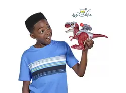 عروسک تی رکس قرمز روبو الایو سری Dino Wars