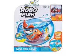 ماهی رباتیک Robo Fish قرمز با تُنگ