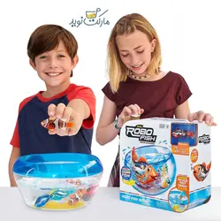 ماهی رباتیک Robo Fish قرمز با تُنگ